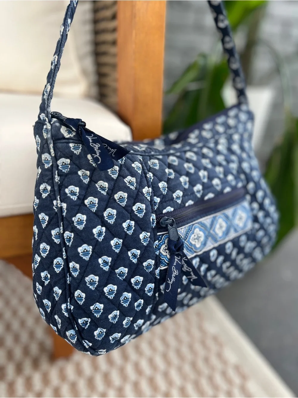 Vera Bradley Nantucket Navy Hobo bag